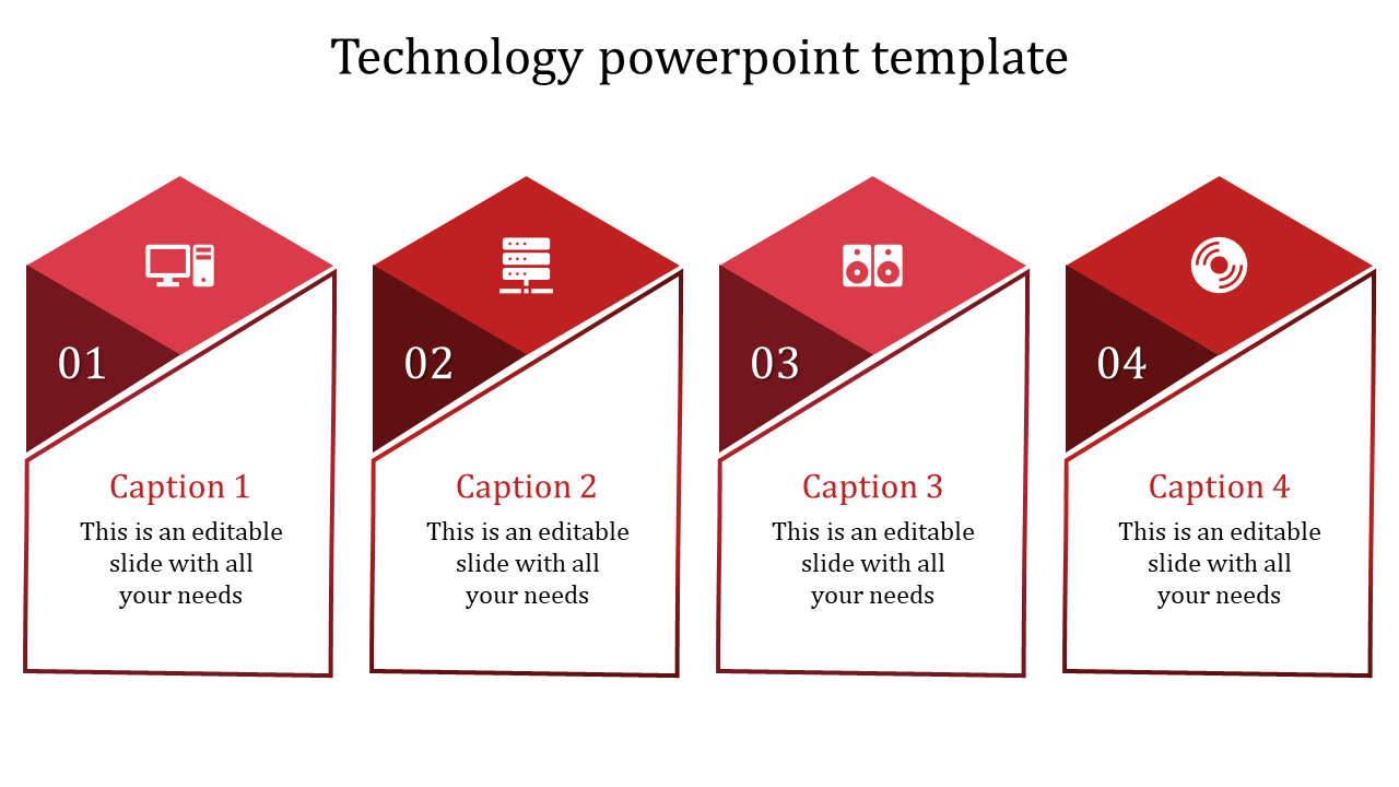 technology powerpoint template-technology powerpoint template-red-4